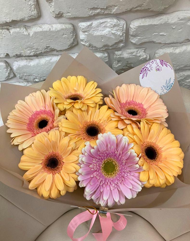 Букет цветов из: Герберы в Тайдаково
