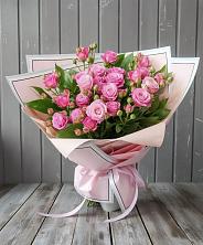 Букет Розовый кустик в Тайдаково