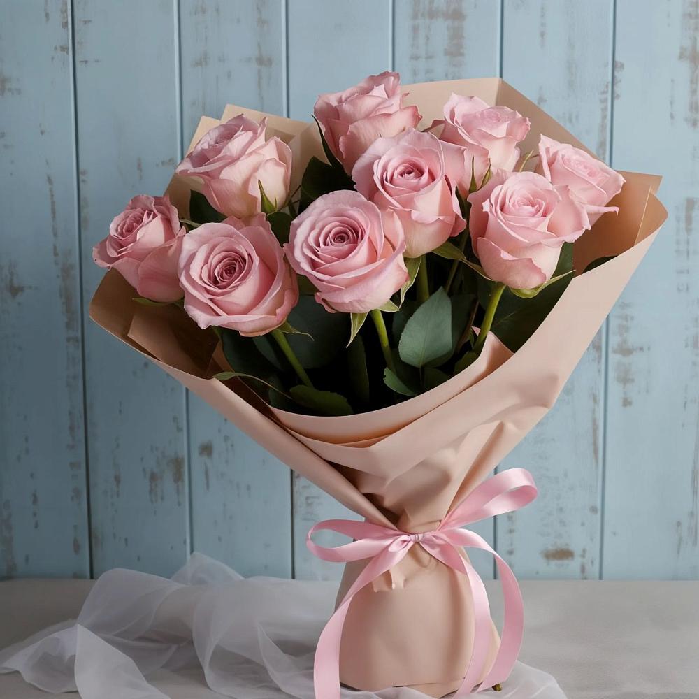 Букет цветов из: Розы в Тайдаково