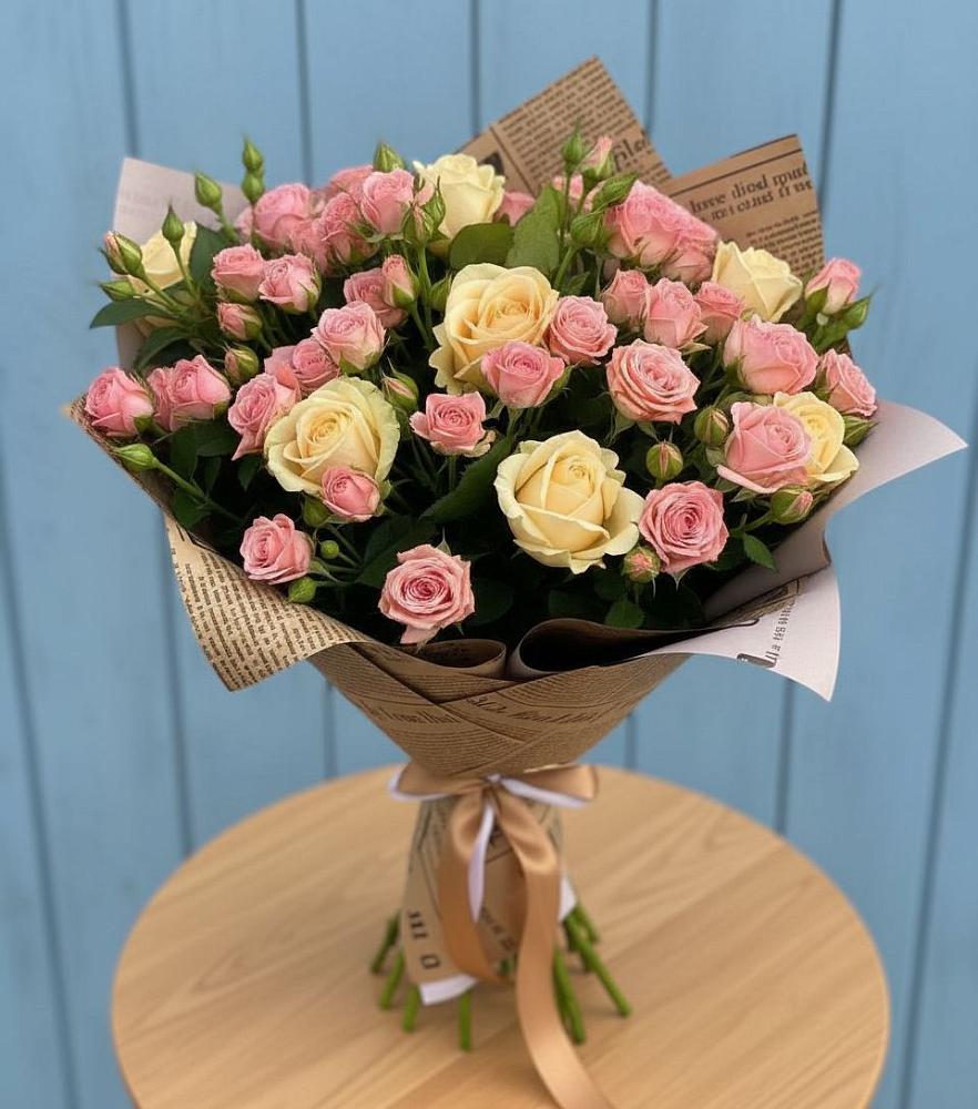 Букет цветов из: Розы в Тайдаково