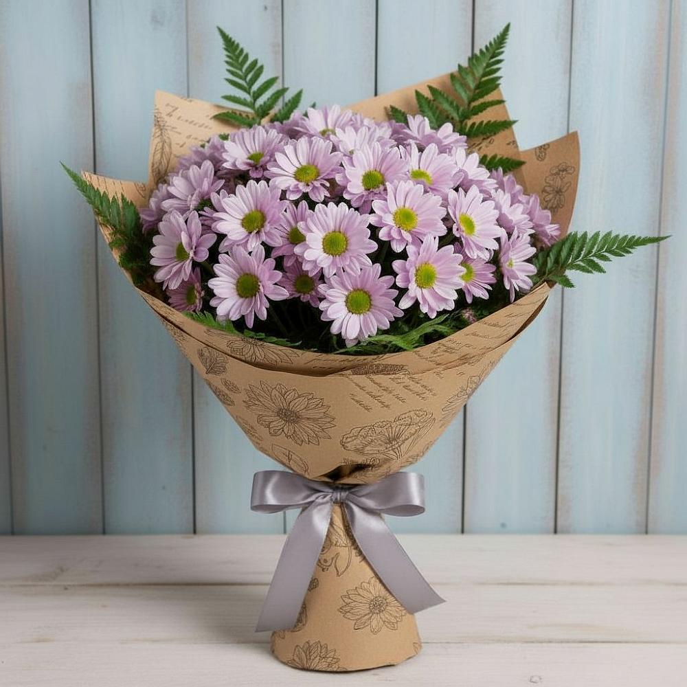 Букет цветов из: Хризантемы в Тайдаково