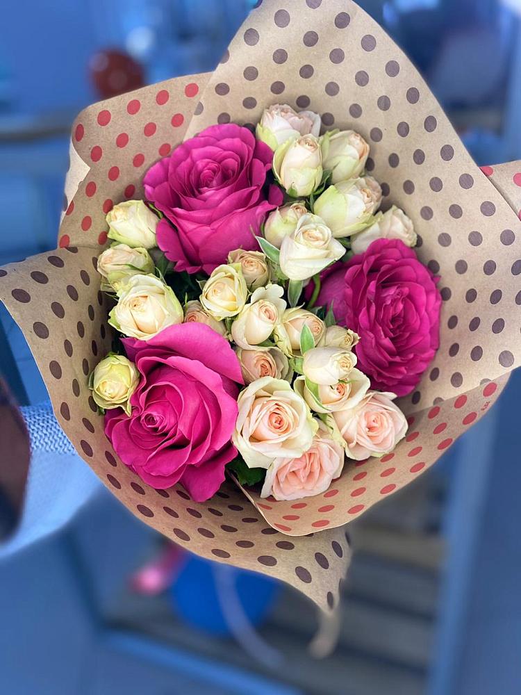 Букет цветов из: Розы в Тайдаково