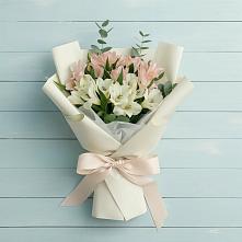 Букет цветов из:  Альстромерии в Тайдаково