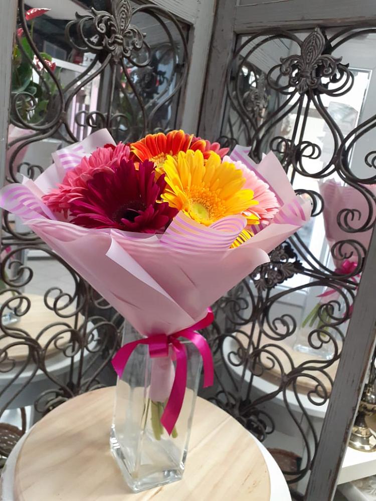 Букет цветов из: Герберы в Тайдаково