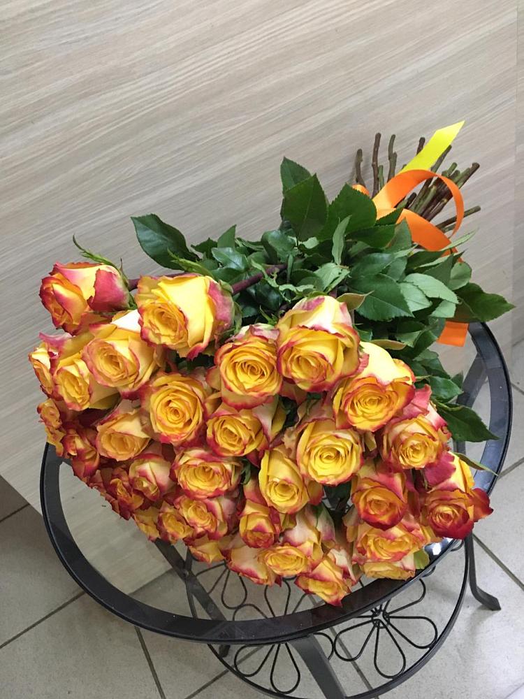 Букет Желтые розы в Тайдаково