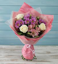 Букет цветов из:  Герберы в Тайдаково