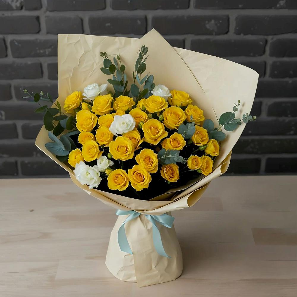 Букет цветов из: Розы в Тайдаково