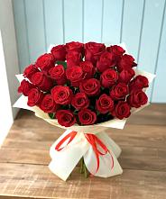 Букет 29 Красных роз в Тайдаково