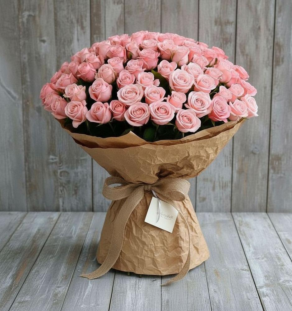 Букет 151 Роза Роуз в Тайдаково