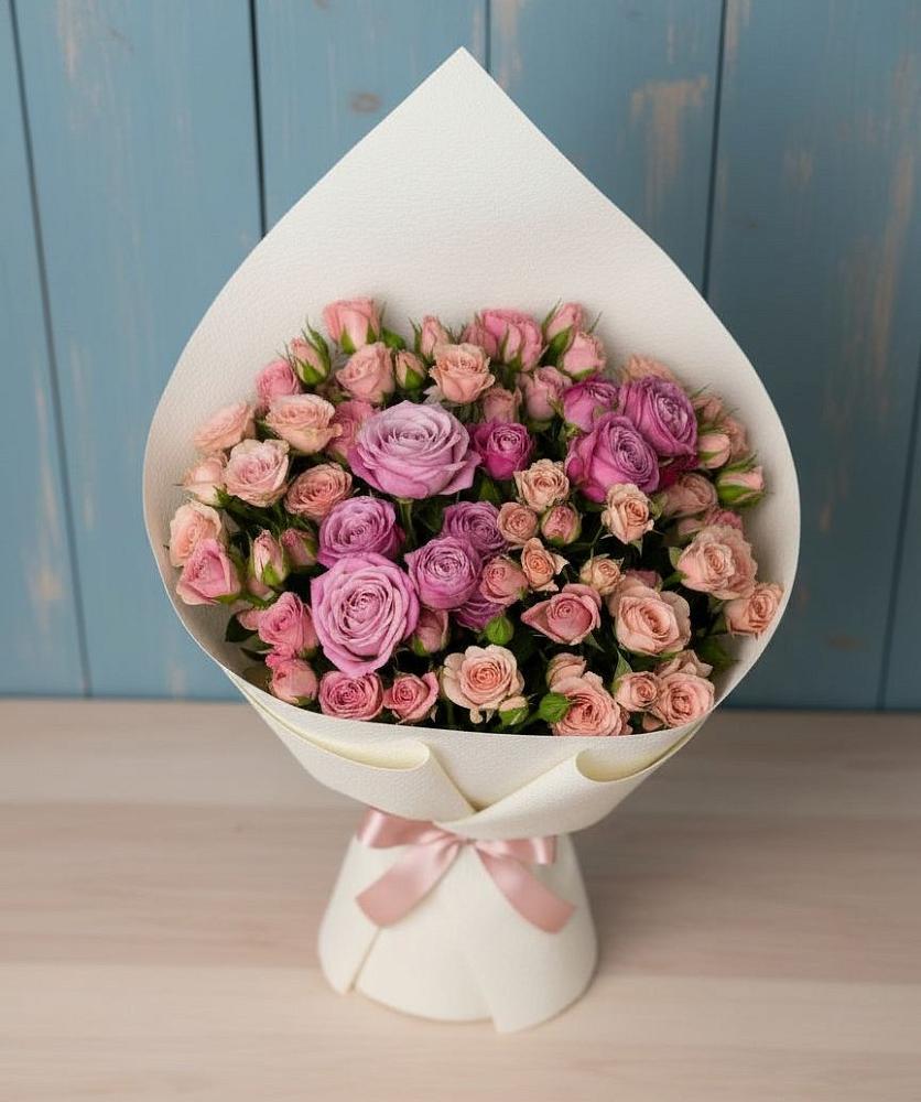 Букет цветов из: Розы в Тайдаково