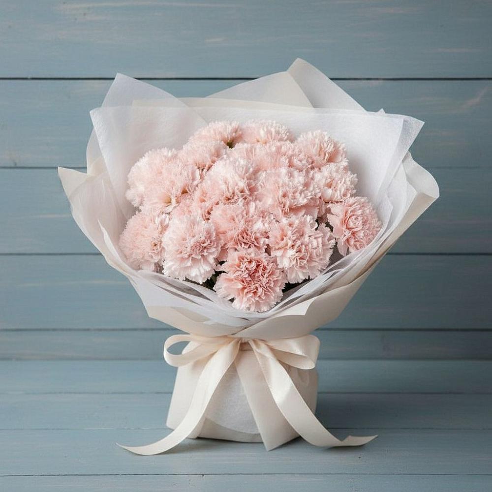 Букет цветов из: Гвоздики в Тайдаково