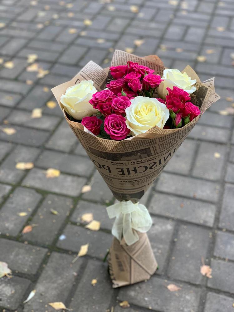 Букет цветов из: Розы в Тайдаково