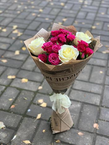 Букет цветов из: Розы в Тайдаково