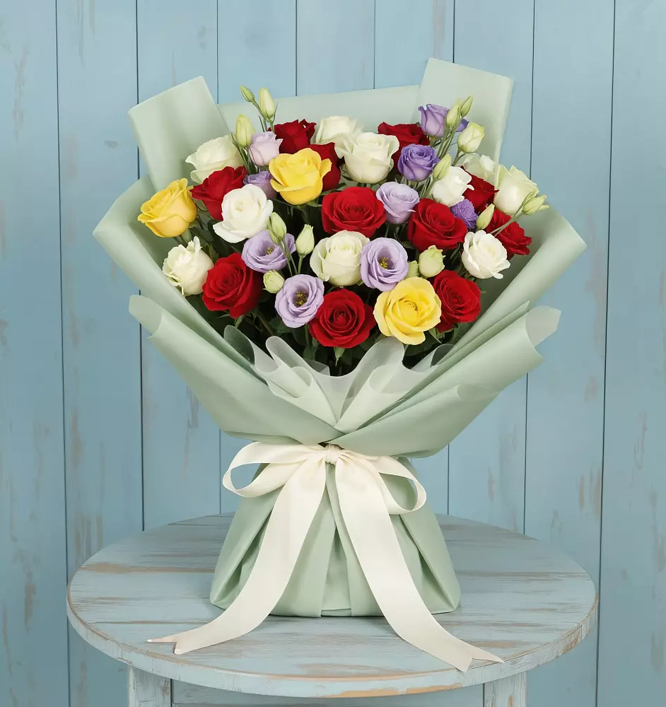 Букет цветов из: Розы в Тайдаково