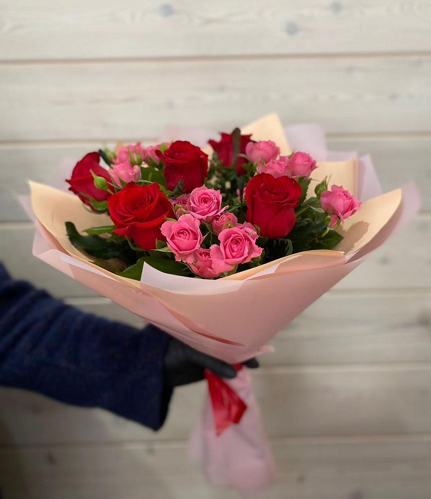 Букет цветов из: Розы в Тайдаково