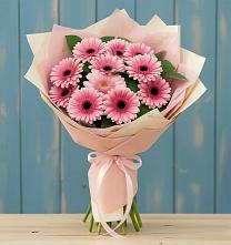 Букет цветов из:  Герберы в Тайдаково